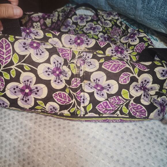 VERA BRADLEY GUC PLUM PETALS QUILTED BACKPACK BAG main image 6